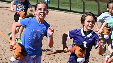 Kids Horse Stick Races
